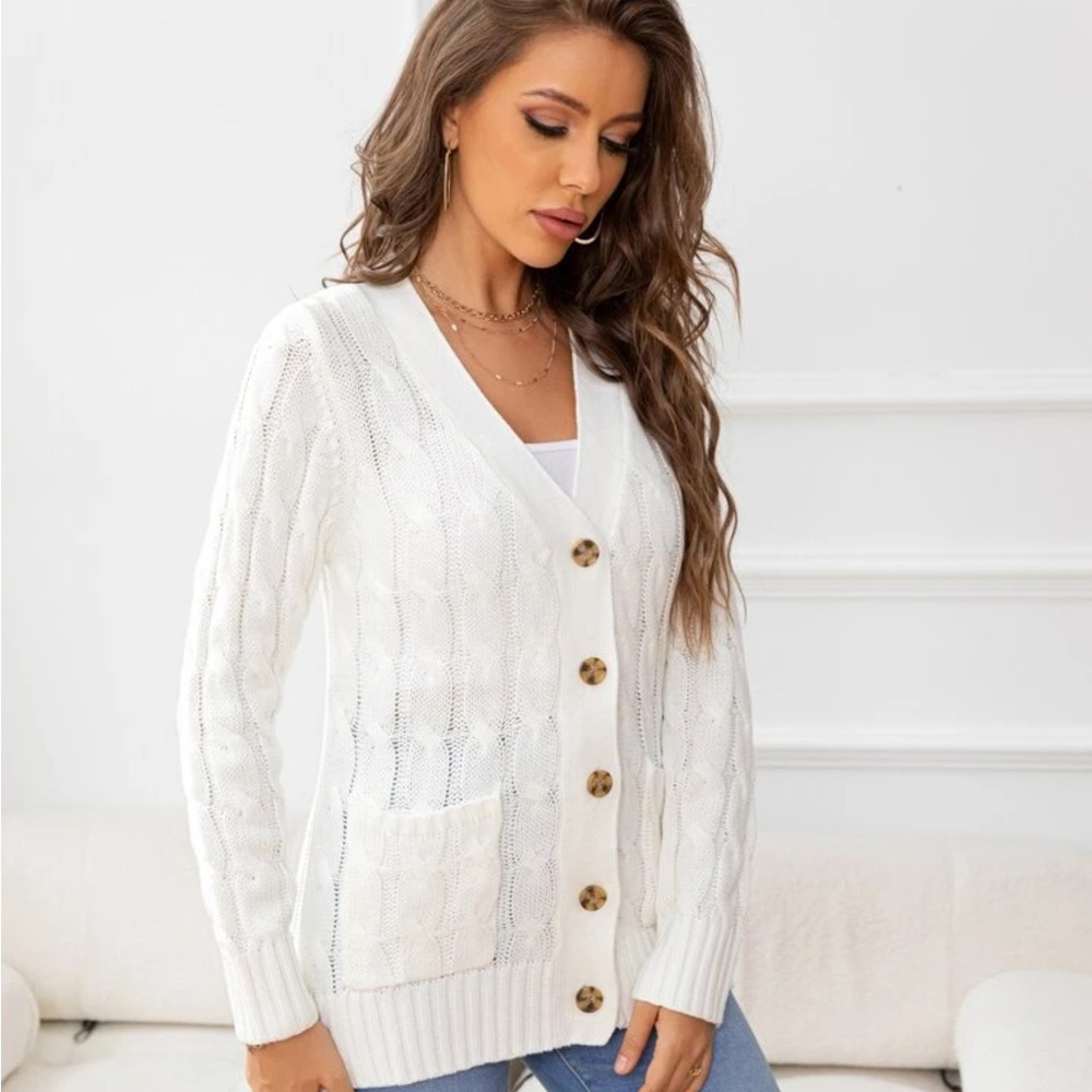 Knit cardigans